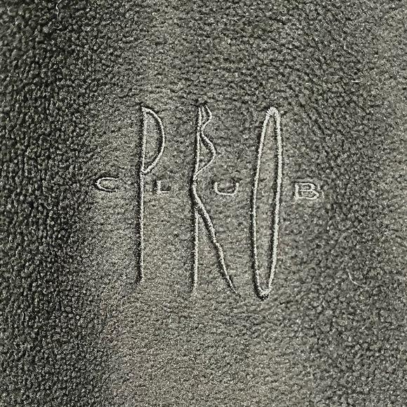 North End Pro Club Black Fleece Quarter-Zip Pullover - Size Large - Picture 10 of 16